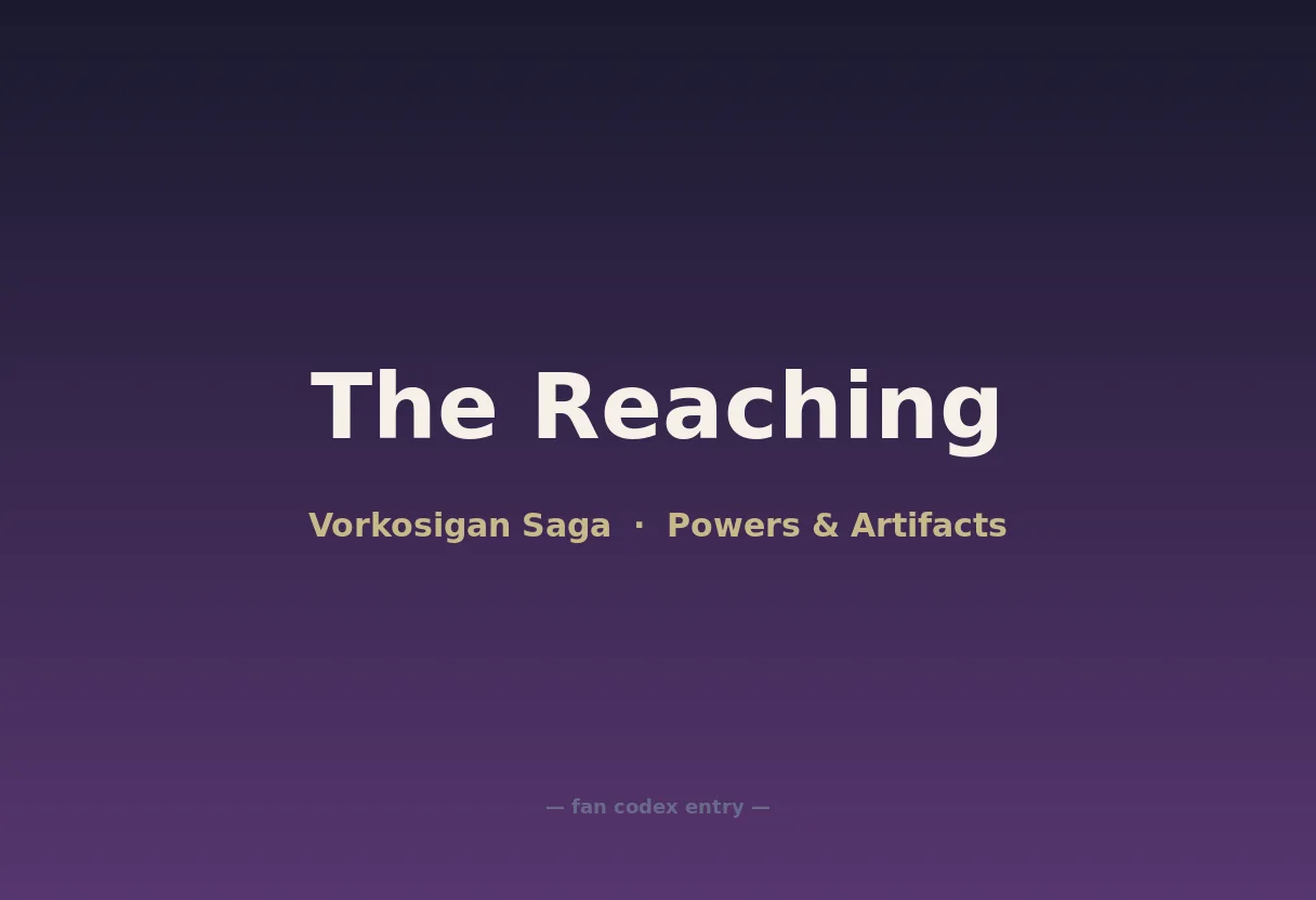 The Reaching