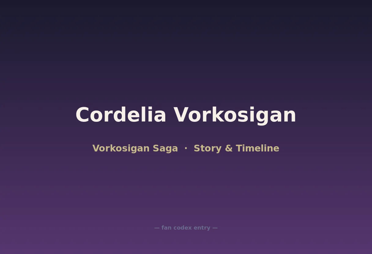 Cordelia Vorkosigan
